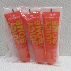 ESSENCE💥JUICY BOMB SHINY LIPGLOSS 03 SWEET PEACH - LOT OF 3💥